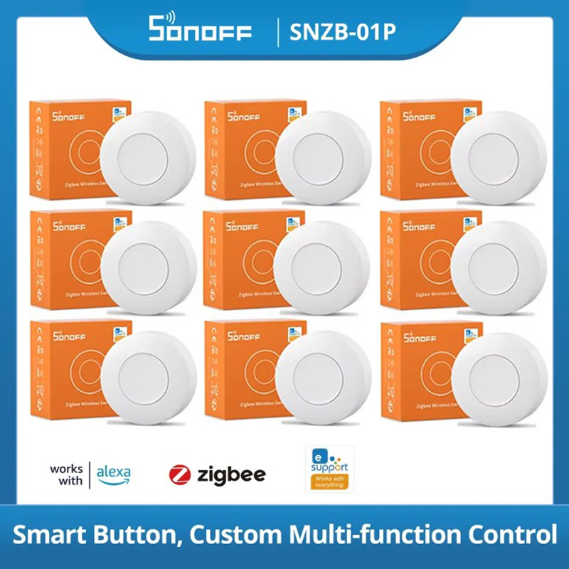 Sonoff - Беспроводная кнопка-переключатель SONOFF Zigbee SNZB-01P для