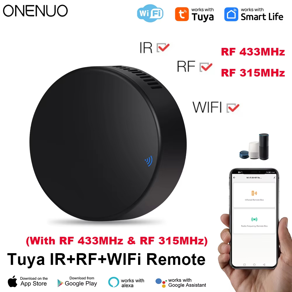 Home Assistant Tuya - Tuya WiFi RF ИК-пульт дистанционного управления