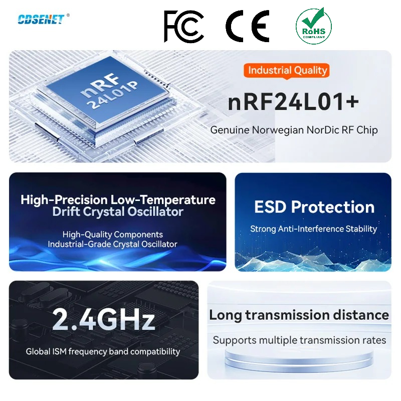 Smart Home Module Iot - 2 шт. nRF24L01+ PA LNA 2,4