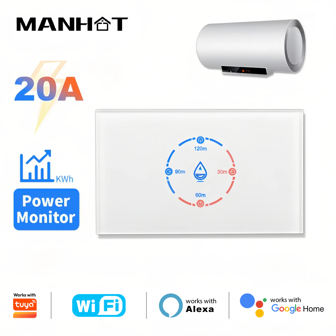 Sonoff Basic - Умный Wi-Fi выключатель для водонагревателя с