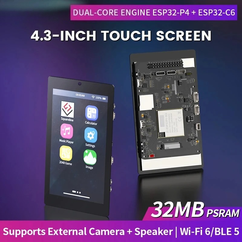 Smart Home Module Iot - 4,3-дюймовый сенсорный экран IPS с разрешением