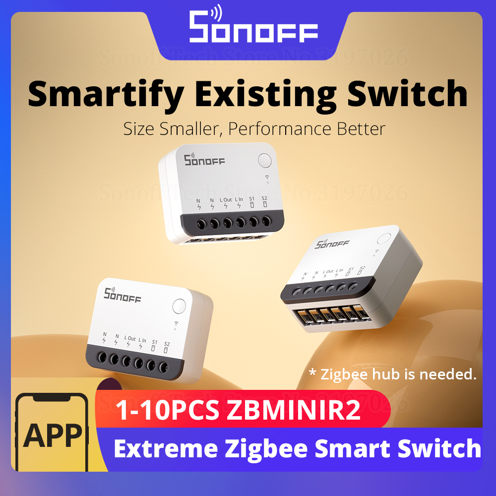 Умный выключатель SONOFF ZBMIN – обзор и цена Sonoff Mini R4
