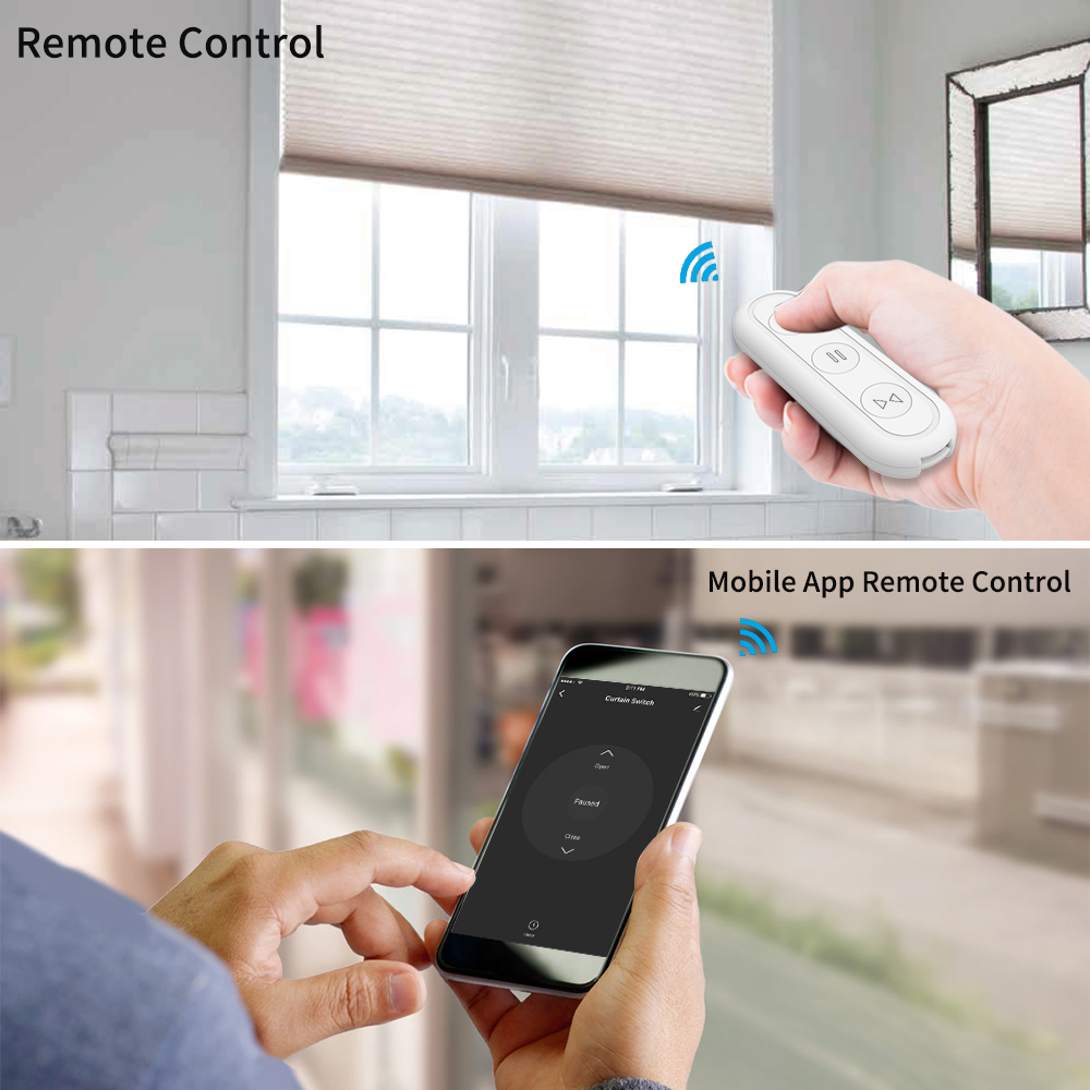 Tuya Smart Life RF WI-FI шторы – обзор и цена Tuya 4 Channel