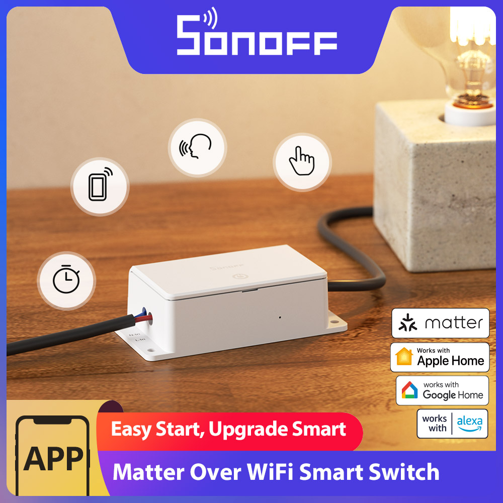 SONOFF BASIC-1GS Matter Over W – обзор и цена Sonoff Basic