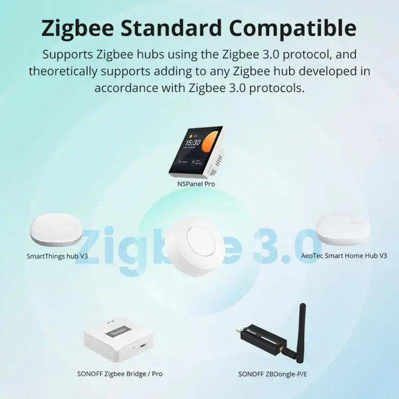 SONOFF Zigbee 3.0 SNZB-01P Бес – обзор и цена Sonoff