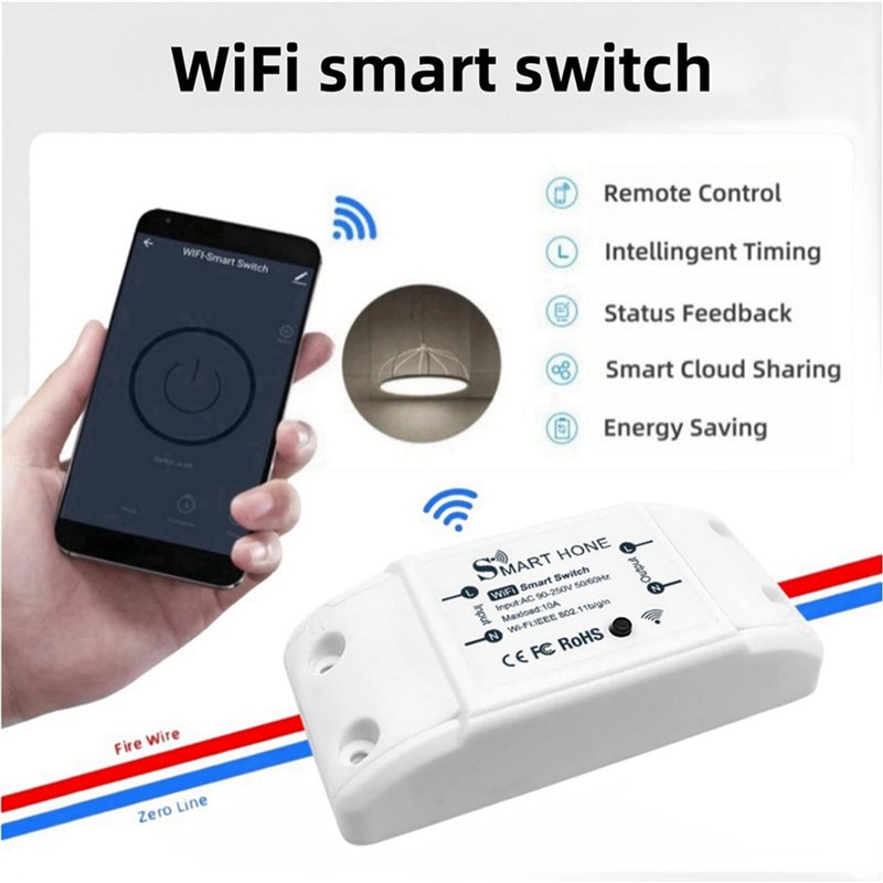 Умный выключатель AB33-4X Tuya – обзор и цена Smart Relay Tuya