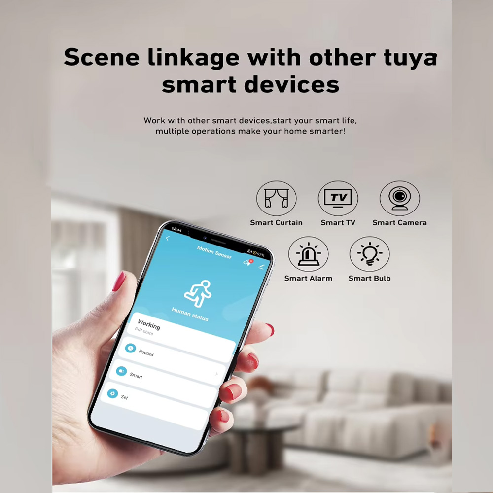 Умный датчик движения PIR с Wi – обзор и цена Home Assistant Tuya