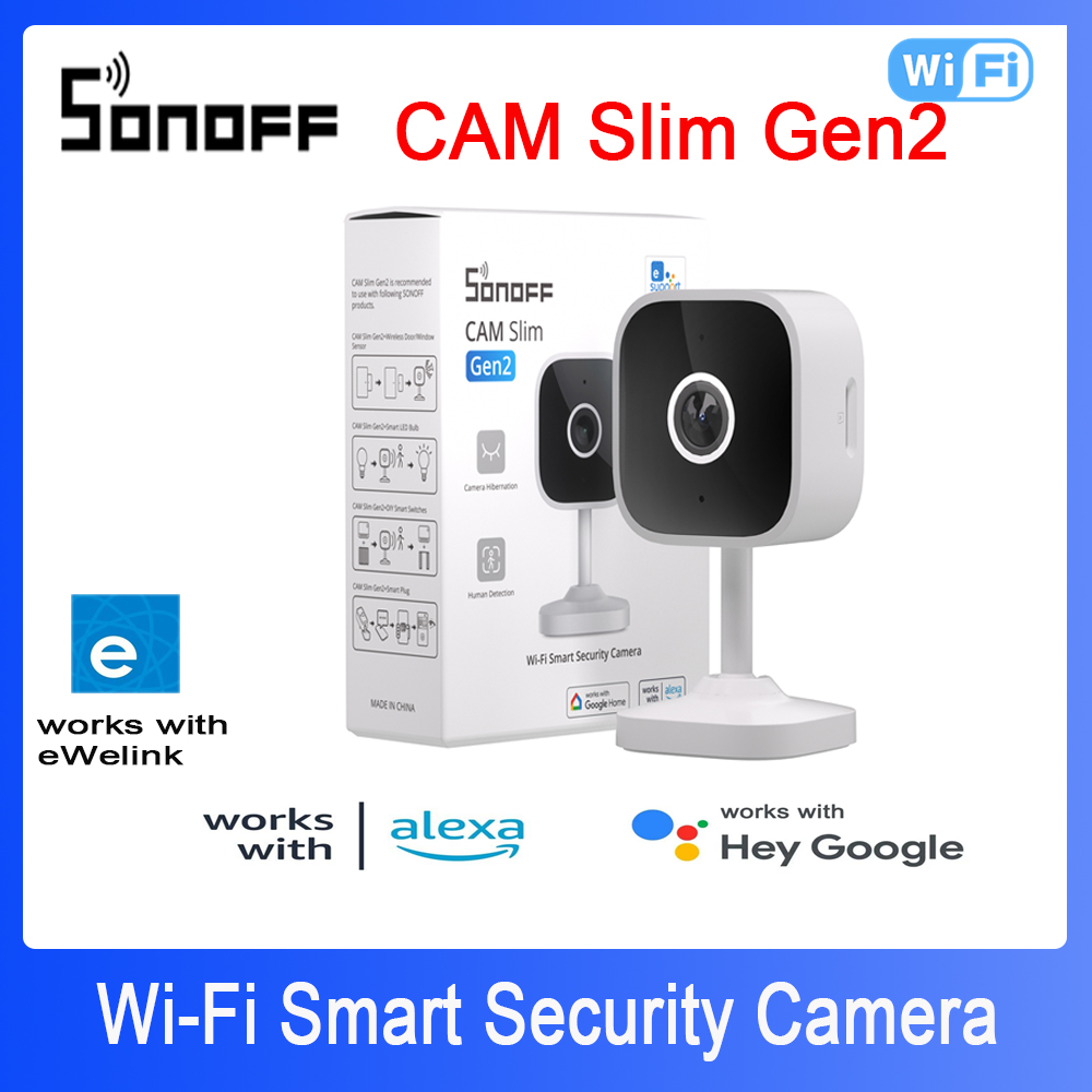 SONOFF CAM Slim Gen2 Wi-Fi умн – обзор и цена Sonoff