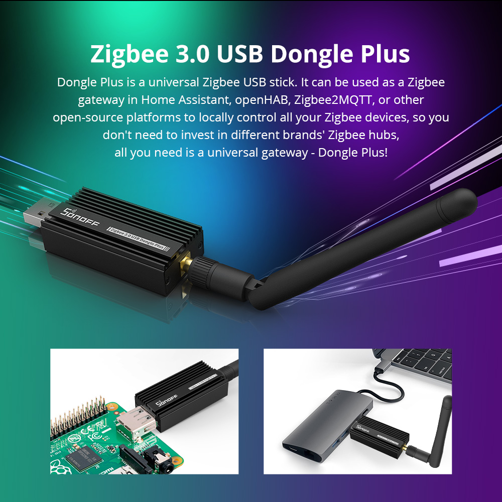 SONOFF Zigbee 3.0 USB-адаптер  – обзор и цена Sonoff