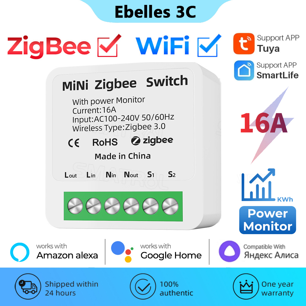Умный выключатель tuya Wi-Fi Z – обзор и цена Sonoff Basic