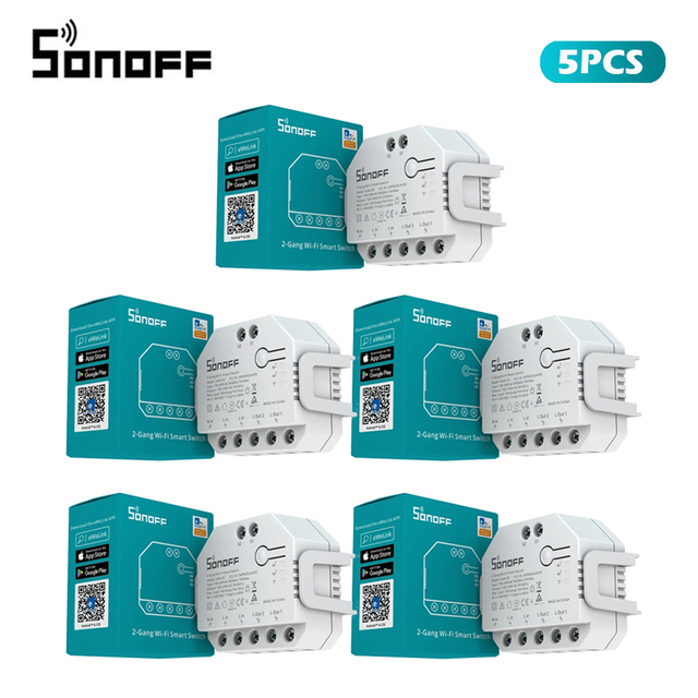 SONOFF DUAL R3 2-бандовый умны – обзор и цена Sonoff