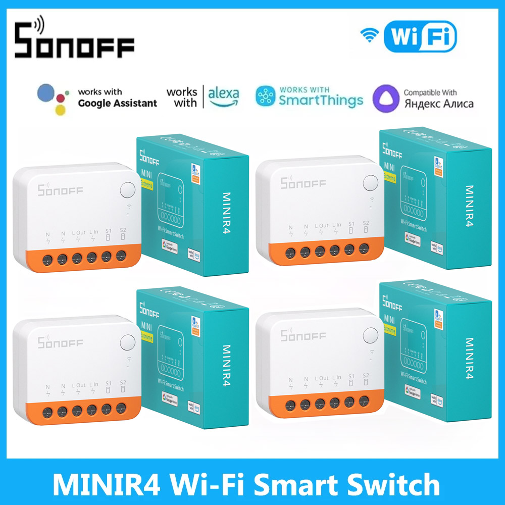 Умный Wi-Fi выключатель SONOFF – обзор и цена Sonoff Mini R4